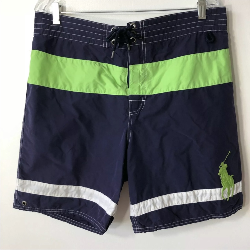 Big Pony Boy Polo By Ralp Lauren Board Shorts L